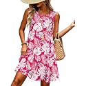 elescat Women39s Summer Dresses Casual Sleeveless Loose