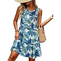 elescat Women39s Summer Dresses Casual Sleeveless Loose