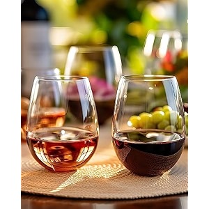elevate your home bar with this set of 4 aesthetic crystal glasses featuring wine glasses and 330ml glassware perfect for entertaining and everyday use in your kitchen and home