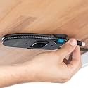 Elevation Lab The Quickdraw (Pack of 2) - Under Desk Cord Management Mount, Hidden and Adjustable, Cable Organizer, 2 Cord Clips Included, Elevation Lab - Black