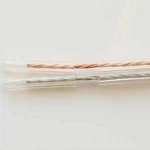 elevea    oxygen free copper 12 awg speaker wire 5 feet thick audio cable for loud clear sound speakers subwoofer and amplifier setup