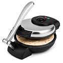 Elevea ???????? ???????????????? ???????????????? ???????????????? ???????????????????????????????? Electric Roti Maker, Non Stick Chapati Maker, Portable Dough Press, Fast Cooking Roti Machine with Indicator Light for Home K