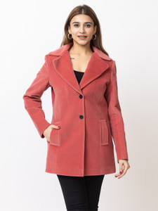 eleveight wool blend solid coat