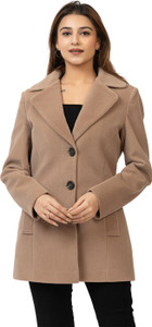 eleveight wool blend solid coat
