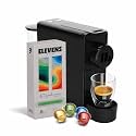 ELEVENS COFFEE The Starter Kit | Coffee Capsule Machine + Explorer’s Pack Coffee Capsules | 19 Bar Espresso Pod Machine | 11 Nespresso Compatible Aluminium Pods | Fast Heat Up | One Touch Operation