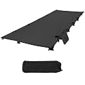 Elevon Camping Cot, 28" Extra Wide Sleeping Cot, Portable Folding Tent Camping Bed, Compact for Outdoor Travel, Base Camp, Hiking, Mountaineering, Lightweight Backpacking, 400lb Capacity
