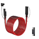 ELFCULB SAE Extension Cable 14AWG 35FT for RV and Solar Charging