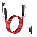 ELFCULB SAE Extension Cable 16AWG 6FT for RV and Solar Charging