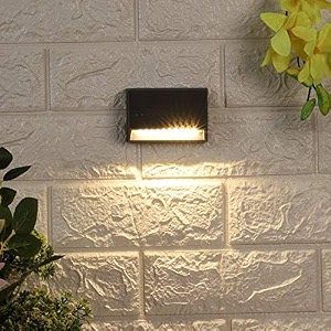 eliante - grey metal outdoor wall lightfoot light - 32103-ww-gy-dn - by jainsons lights 