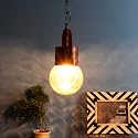 ELIANTE Metal Hanging Light Copper Pendant Light