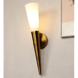 ELIANTE Modern Cone Torch Decorative Gold Iron
