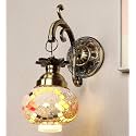 ELIANTE Moroccan Mosaic Glass Wall Light Antique