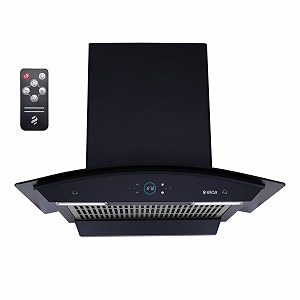 elica ismart 5 star performance 60 cm thermal sensor filterless heat autoclean kitchen chimney with inverter technology and remote control auto sense ismart glace fl hac 60 ltw nero