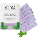 ELIMS Melt-Away Teeth Whitening Non-Toxic Strips for Sensitive Teeth - 14 Strips, 7 Treatments - Dissolving Mess-Free Application