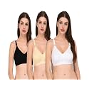 Elina Women39s Black-Skin-White Full Coverage Cotton Hosiery