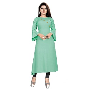 Cotton Plain Solid 3 4 Sleeve