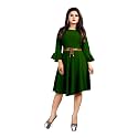 Womens Rayon Butterfly Sleeves Dresses