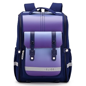 elios 1634 british design kids school bag for boys and girls 360 reflective design spinal care heat dissipation functional storage backpack ages 7-12 grades 3-6 birthday amp rakhi gift
