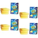 Elite All Purpose Cleaning Pad, 12 Pads (4x3pack), Non Scratch, Dish Sponge, Scrubber, Sponges for Kitchen and Household Use, Made in USA