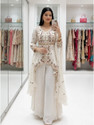 Elite Atelier Embroidered Kurta Sharara Dupatta
