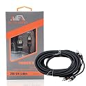 Elite Audio Premium 17ft 2-Channel | RCA Interconnect Cable | OFC |Shielded