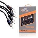 Elite Audio Premium 20ft 4-Channel | RCA Interconnect Cable | OFC |Shielded