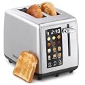 Elite Gourmet 2-Slice Toaster, Digital Countdown, Extra-Wide Slots
