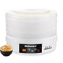 Elite Gourmet Digital Food Dehydrator, 5x12.5" Trays, 48-Hr Timer