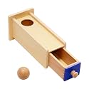 Elite Montessori Object Permanence Box With Drawer Toddlers and Preschoolers Toy