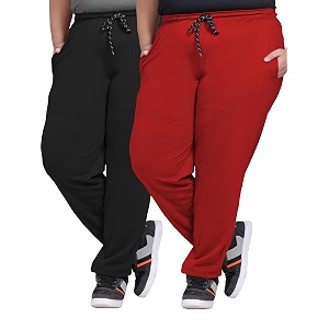 Elite soul Womens Regular Fit Cotton Track