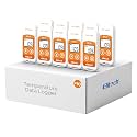 Elitech Default Fahrenheit 10PACK RC-5+ Digital PDF USB Temperature Data Logger Reusable Recorder Range -22℉~158℉ Refrigerator Temperature Monitor 32000 Points Auto-generated PDF &amp; CSV Report