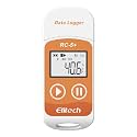 Elitech Default Fahrenheit RC-5+ Digital PDF USB Temperature Data Logger Reusable Recorder Range -22℉~158℉ Refrigerator Temperature Monitor 32000 Points Auto-generated PDF &amp; CSV Report