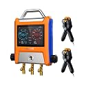 Elitech EMG-20V 2-Valve HVAC Manifold with 5" Touchscreen