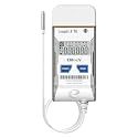 Elitech USB Temperature Data Logger Reusable Temperature Recorder Refrigerator Thermometer High Accuracy External Temperature Sensor, Auto PDF Report USB Port 16000 Points LogEt8TE-5Pack, -40~85℃