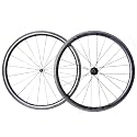 ELITEWHEELS SLT Carbon Fiber Road Bike Wheels 700C Ceramic Bearing Hub Tubeless Compatible Clincher Wheelset Pillar 1423 Spoke