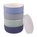 Elk and Friends Kids/Toddler Porcelain Bowls with Sleeves + Lids | 4pk