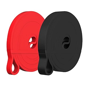 elko heavy resistance bands pull up resist bands for workout chin ups pull ups stretching weight loss amp powerlifting for men amp women black