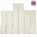 Ella Multi Fold Tissue Paper I Pack of 9 Packets 900 Sheets I Super Soft &amp; Absorbent M Fold Tissue Paper Bulk Pack for Commercial Office Home Use, Kitchen, Bathroom, Travel | Free Check Duster Cloth