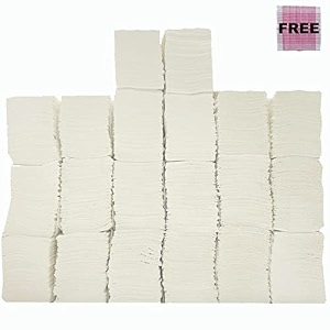 ella multi fold tissue paper i pack of 9 packets 900 sheets i super soft amp absorbent m fold tissue paper bulk pack for commercial office home use kitchen bathroom travel  free check duster cloth