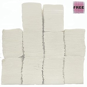 ella multi fold tissue paper i 1000 sheets i pack of 10 packets i soft amp absorbent m fold tissue paper bulk pack for commercial office home use kitchen bathroom travel  free check duster cloth