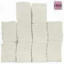 Ella Multi Fold Tissue Paper I 1000 Sheets I Pack of 10 Packets I Soft &amp; Absorbent M Fold Tissue Paper Bulk Pack for Commercial Office Home Use, Kitchen, Bathroom, Travel | Free Check Duster Cloth