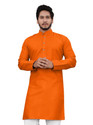 ellark Men Self Design Straight Kurta
