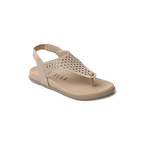 ELLE Womens El-st-wn-18 Flat Sandal