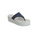 ELLE Women39s Embellished Platform Thong Sandals