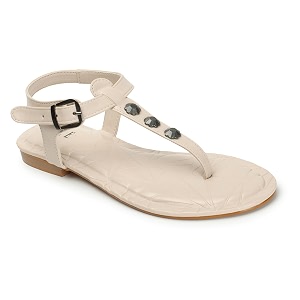 ELLE womens Fashionable Backstrap Comfortable Flats for