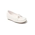 ELLE Women39s Flats Slip-On Loafers with Metallic