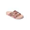 ELLE Women39s Flats Slip-On Sandals with Buckle