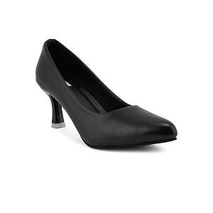 ELLE Womens Solid Stiletto Heel Slip-On Pumps