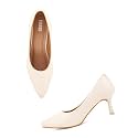 ELLE Women39s Solid Stiletto Heel Slip-On Pumps