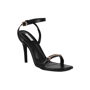 ELLE Womens Square Toe Stiletto Heel Sandals